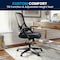 Flash Furniture Office Chair, Mesh, Dark Gray HL-0016-1-BK-DKGY-GG - alternate 4